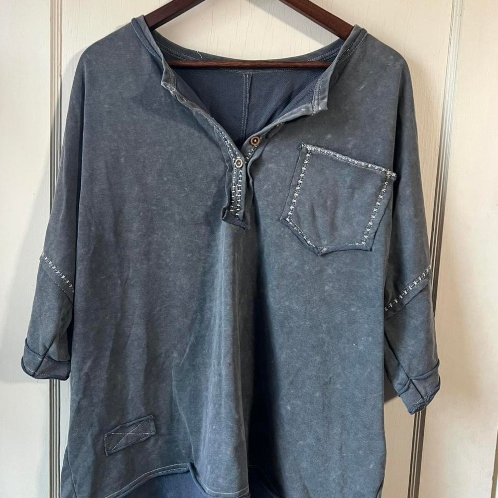Shein BohoFeels‎ Henley Top